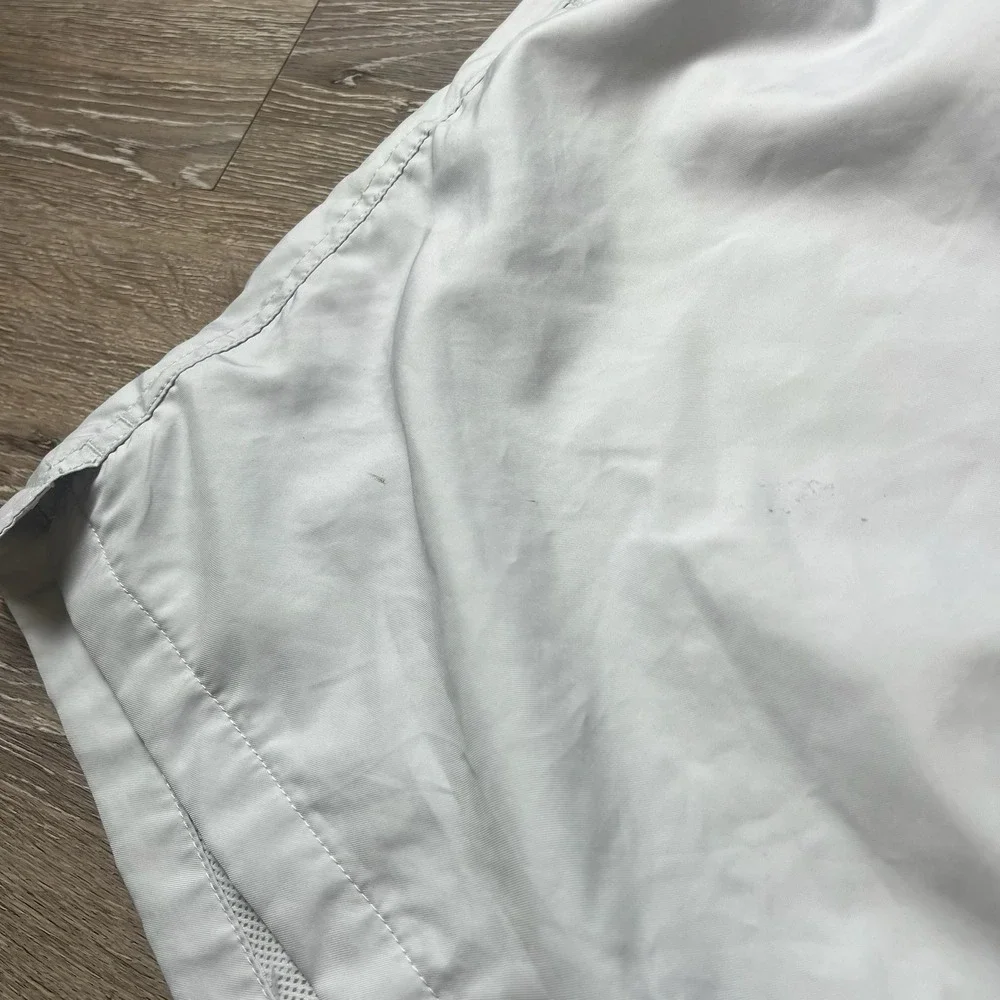 Nike‎ Swim Trunks Mens XXL Light Grey Mesh Lined 5